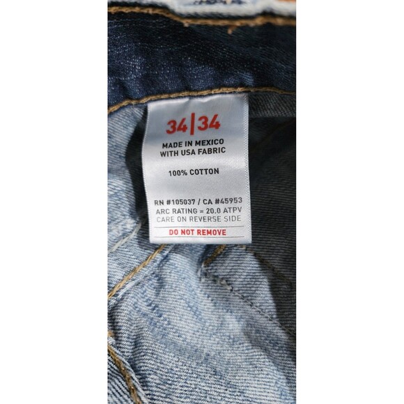 Ariat M4 FR Work Jeans Men's 34 X 34 Low Rise Boot Cut Flame Resistant - Picture 12 of 14